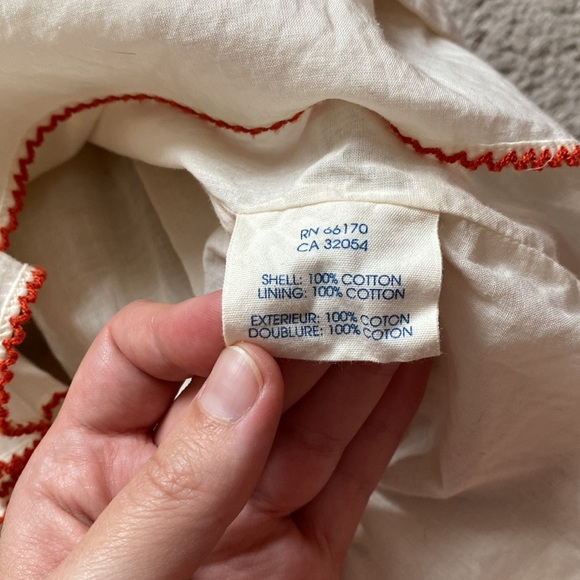 Anthropologie cotton lobster dress with pockets - Picture 7 of 10